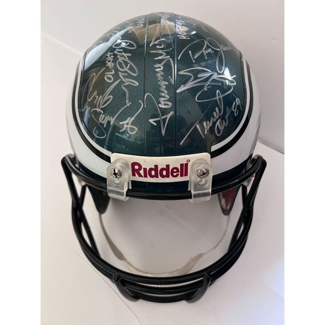 Philadelphia Eagles 23 all-time greats Riddell replica full size helmet