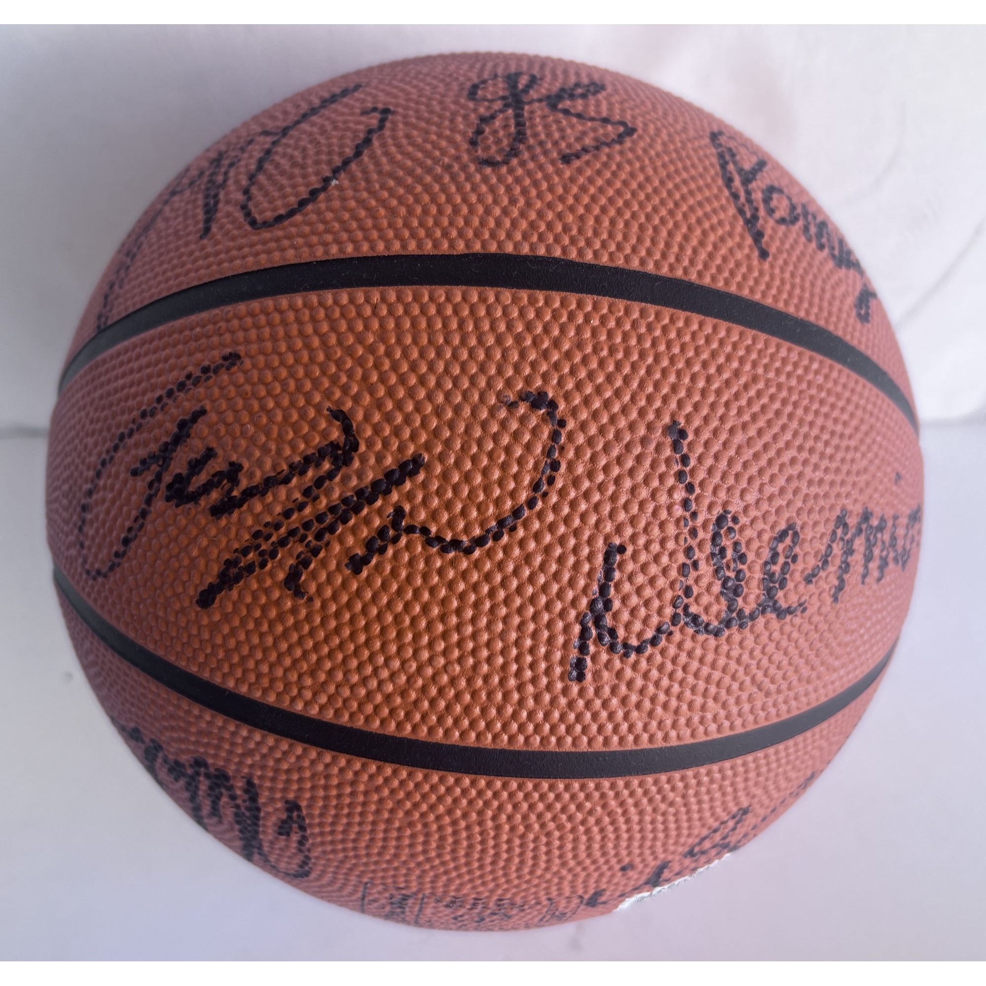 Boston Celtics NBA champions Jason Tatum Jaylen Brown 2023 24 Spalding full size basketball signed with proof