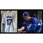 Load image into Gallery viewer, Shohei Ohtani Los Angeles Dodgers Nike size lg game model jersey signed with proof
