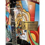 Load image into Gallery viewer, Dave Mathews with sketch Stephan Lessard Boyd Tinsley LeRoi Moore Carter Beauford acoustic guitar signed and framed with proof
