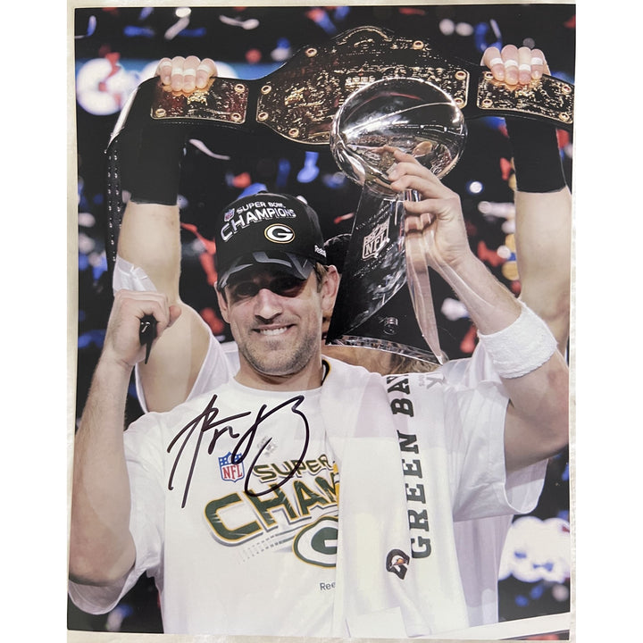 Green Bay Packers Aaron Rodgers 8 by 10 signed photo with proof