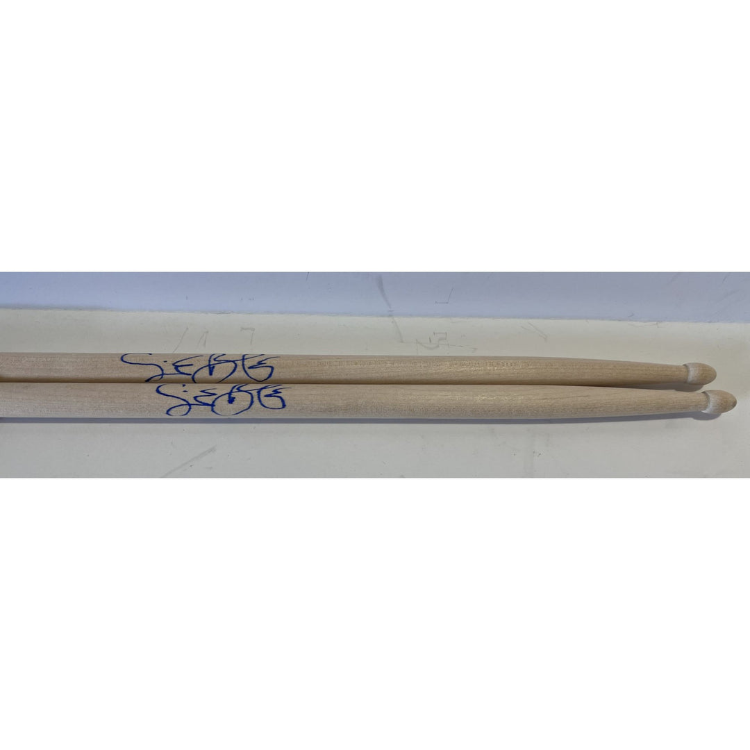 Ginger Baker of Cream Drumsticks signed signed with proof