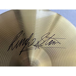 Load image into Gallery viewer, Ringo Starr legendary Beatles drummer 18-in cymbal signed with proof
