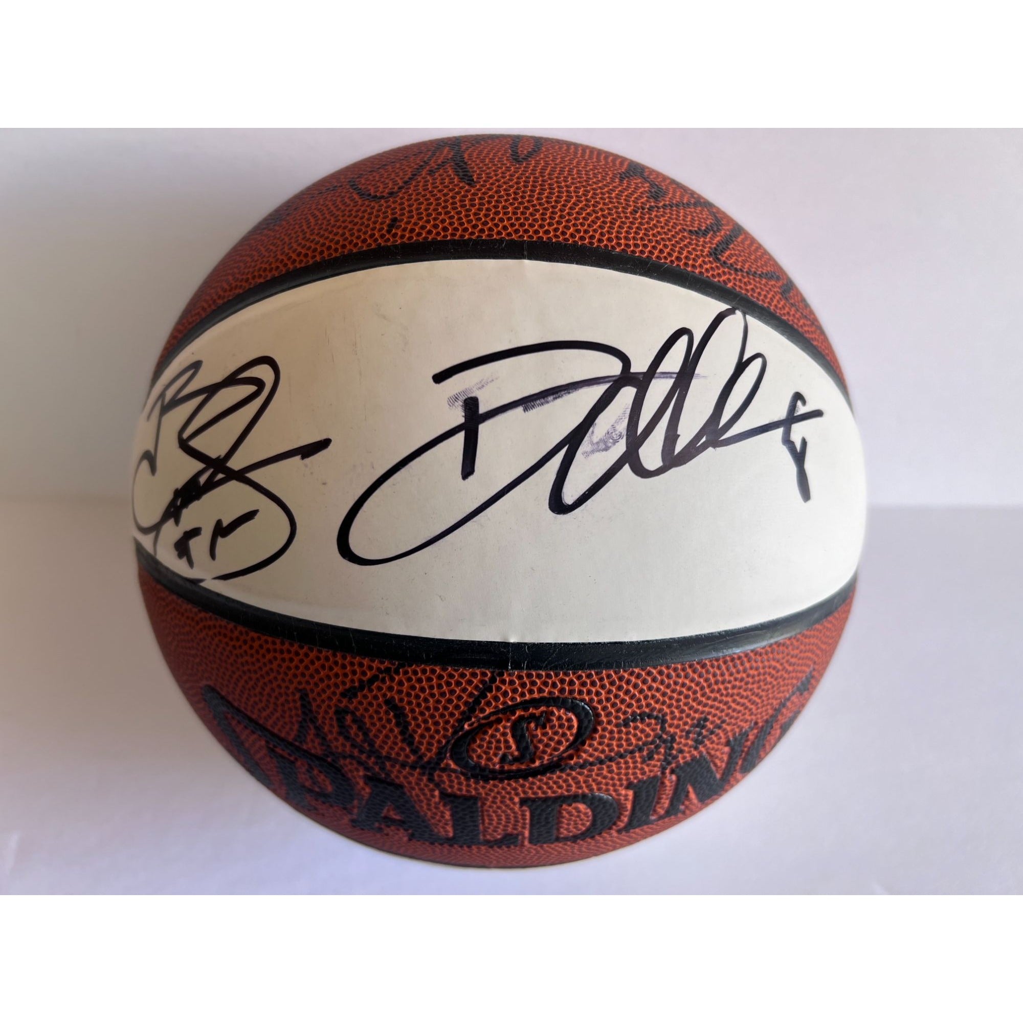 2008 USA basketball team signed Kobe Bryant LeBron James Dwyane Wade Chris Paul basketball sign with proof