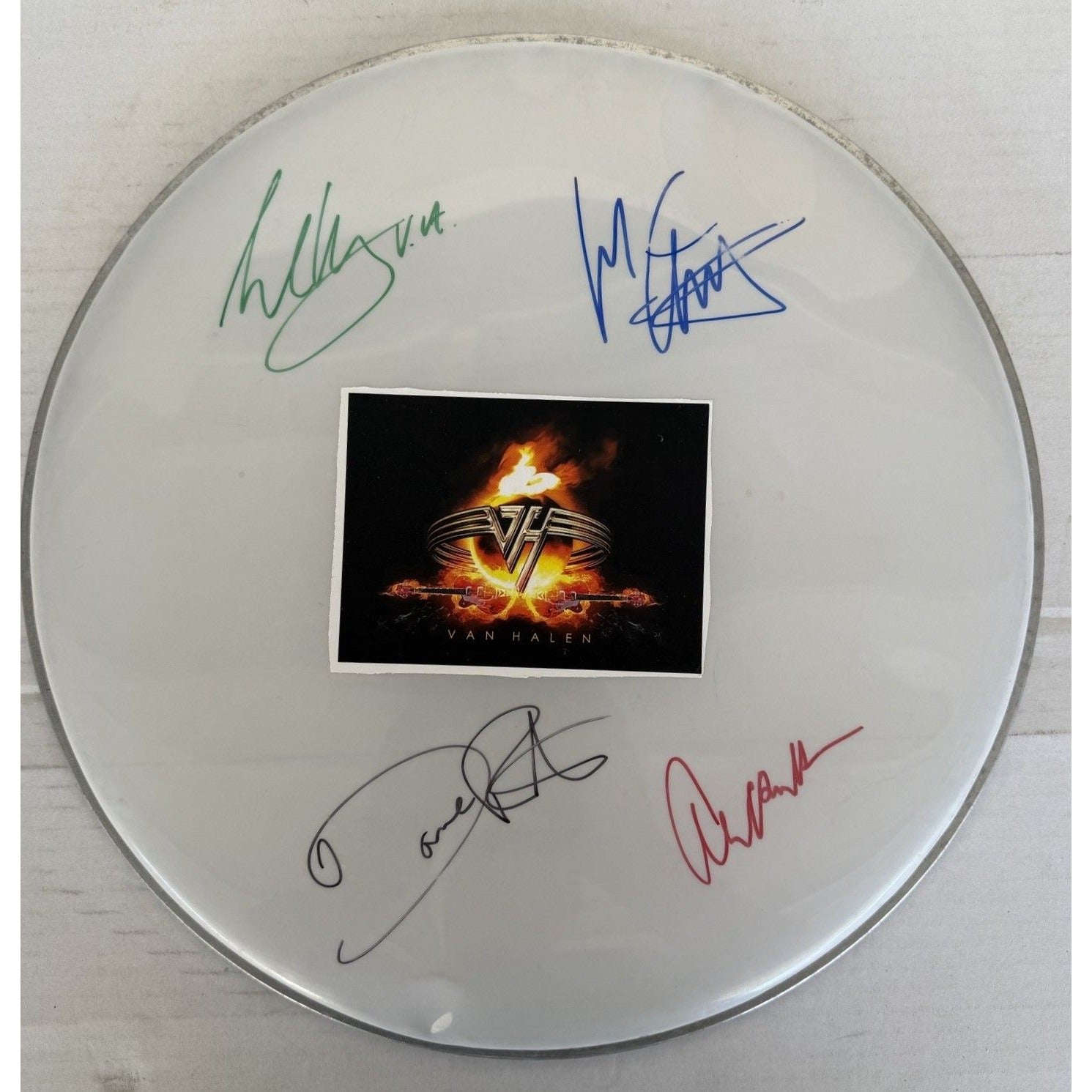 Van Halen David Lee Roth Eddie & Alex Van Halen MIchael Anthony