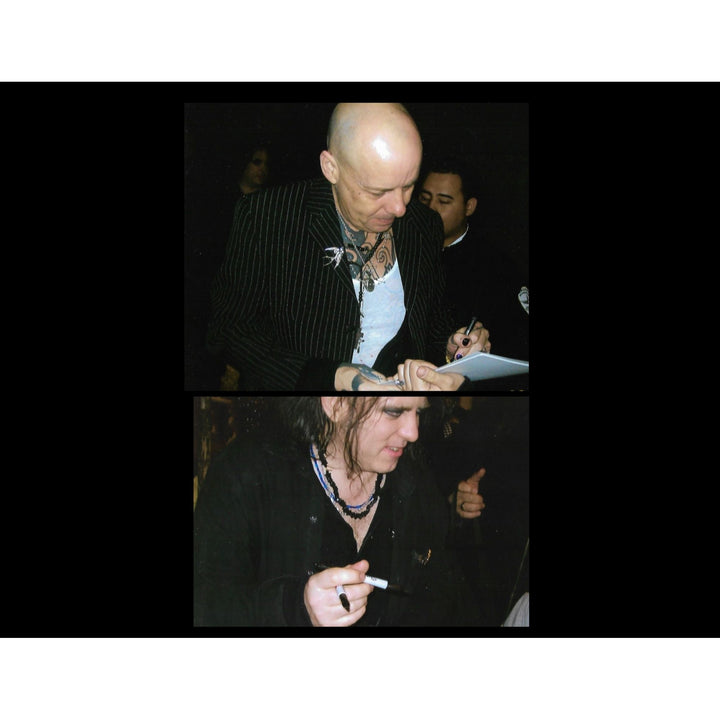 Robert Smith and the Cure full size One of A Kind acoustic guitar signed with proof