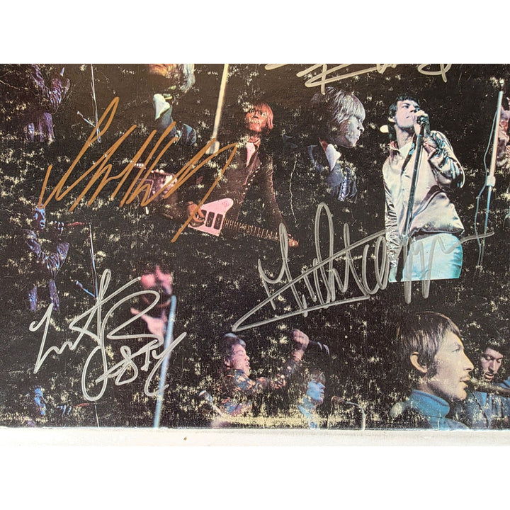 The Rolling Stones ''got Live if you want it!'' LP signed with proof.