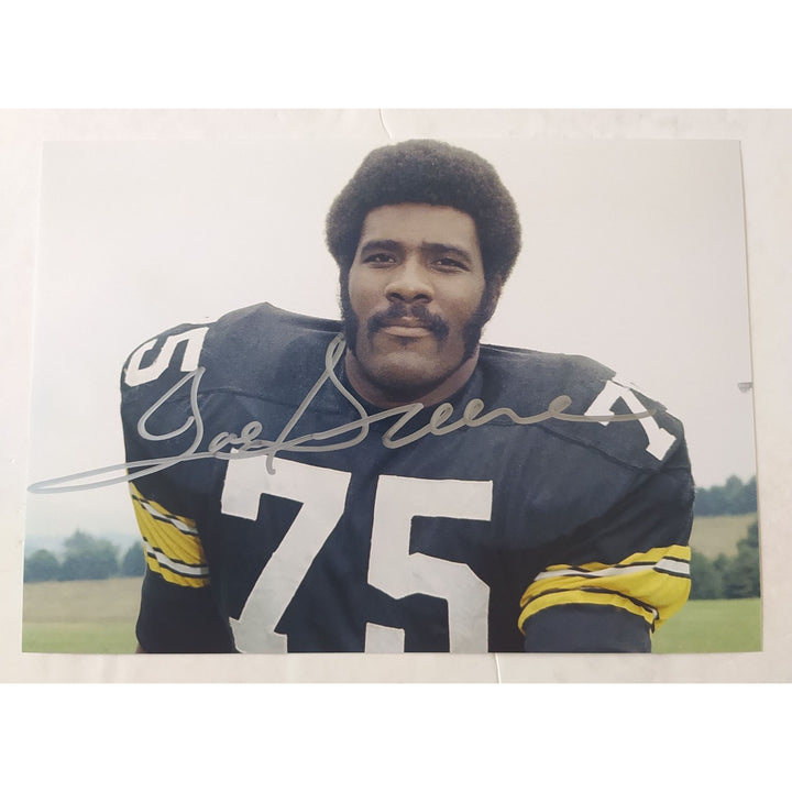 Joe Greene, Pittsburgh, Steelers, Hall of Famers, 5x7 photo, signed, with proof