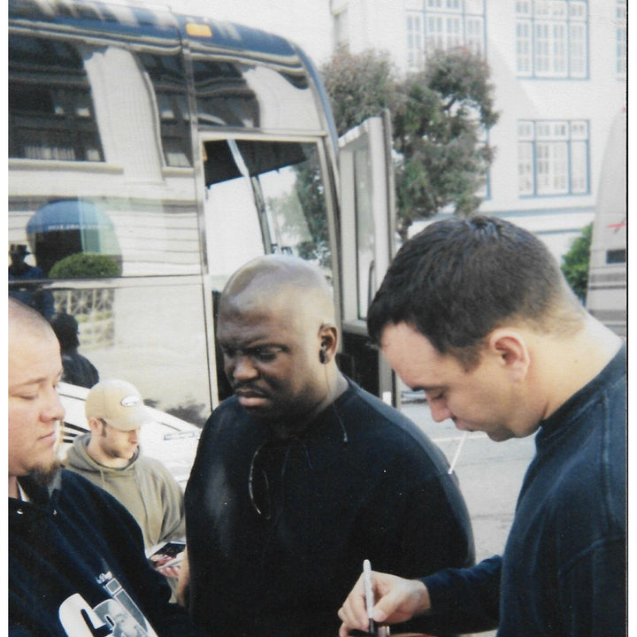 Dave Mathews acoustic guitar with sketch signed with proof.