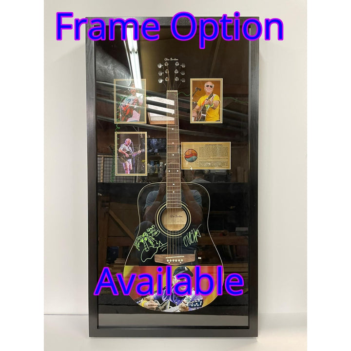 Queen Freddie Mercury Brian May Roger Taylor John Deacon full size electric guitar signed with proof