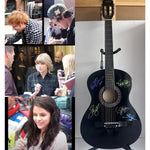 Load image into Gallery viewer, Taylor Swift Shawn Mendez Ed Sheeran Selena Gomez Harry Styles full size acoustic guitar signed with proof
