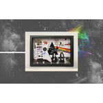 Load image into Gallery viewer, Pink Floyd David Gilmour Roger Waters Richard Wright Nick Mason framed electric guitar pickguard signed with proof
