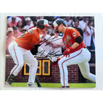 Load image into Gallery viewer, Baltimore Orioles Gunnar Henderson Adley Rutschman 8x10 photo signed with proof
