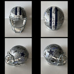 Load image into Gallery viewer, Dak Prescott, Tony Pollard, Micah Parsons, 2022 Dallas Cowboys Riddell Speed full size replica helmet team signed with proof
