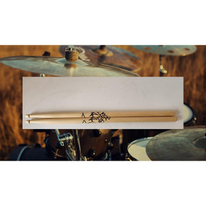Charlie Watts Rolling Stones Drumstick signed with proof