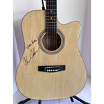 Load image into Gallery viewer, Alan Jackson Country music Icon full size acoustic guitar signed with proof
