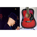 Load image into Gallery viewer, R.E.M Michael Stripe, Bill Berry, Mike Mills, Peter Buck full size 39&#39; Huntington acoustic signed with proof
