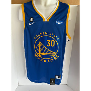 Stephen Curry Golden State Warriors Nike Nba game model jersey signed with proof