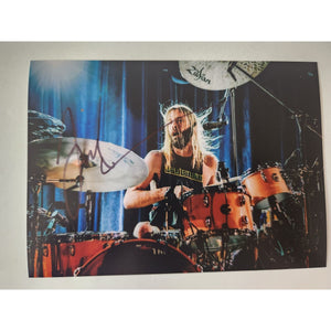 Taylor Hawkins Foo Fighters legendary drummer 5x7 photo signed with proof