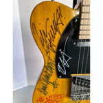 Load image into Gallery viewer, Metallica James Hetfield Robert Trujillo Lars Ulrich Dave Mustaine Kurt Hammett Jason Newsted telecaster full-size electric guitar signed w
