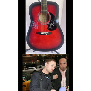 Savage Garden Daniel Jones Dustin Hayes full size acoustic guitar signed with proof