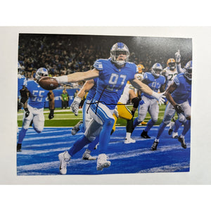 Detroit Lions  Aidan Hutchinson 8x10 photo signed with proof