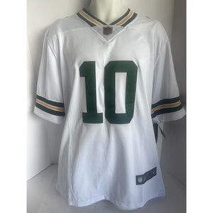 Green Bay Packers Jordan Love game model Jersey size M signed with proof