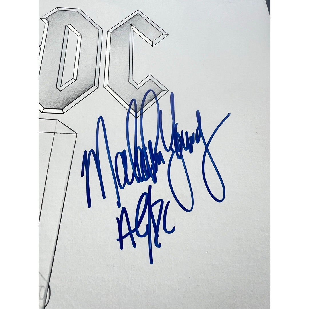 AC/DC " Flick of the Switch" Angus and Malcolm Young, Brian Johnston, Phil Rudd, & Cliff Williams original LP signed with proof