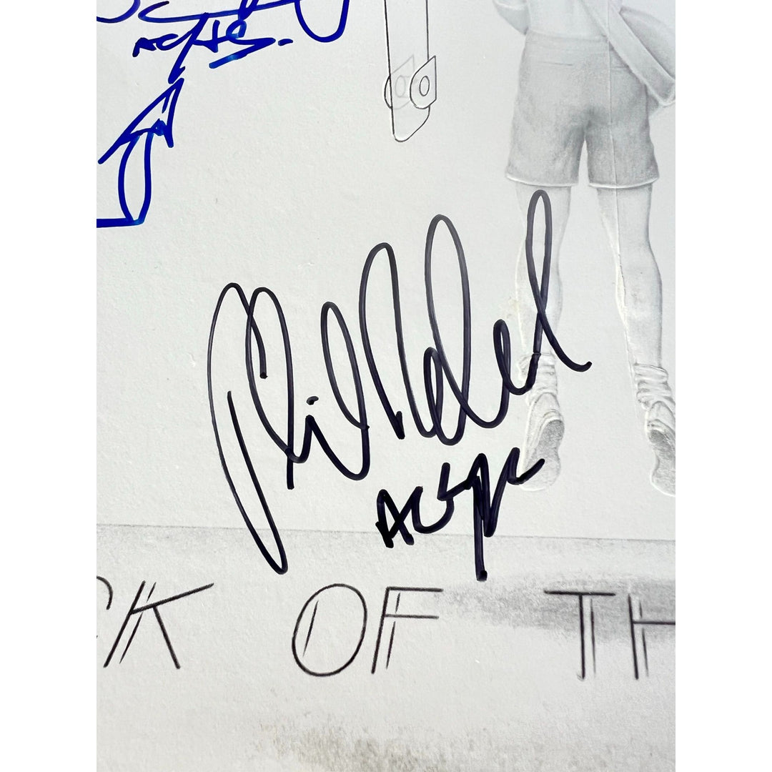 AC/DC " Flick of the Switch" Angus and Malcolm Young, Brian Johnston, Phil Rudd, & Cliff Williams original LP signed with proof
