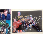 Load image into Gallery viewer, Angus Young of ACDC and Keith Richards of The Rolling Stones 5x7 photo sign with proof
