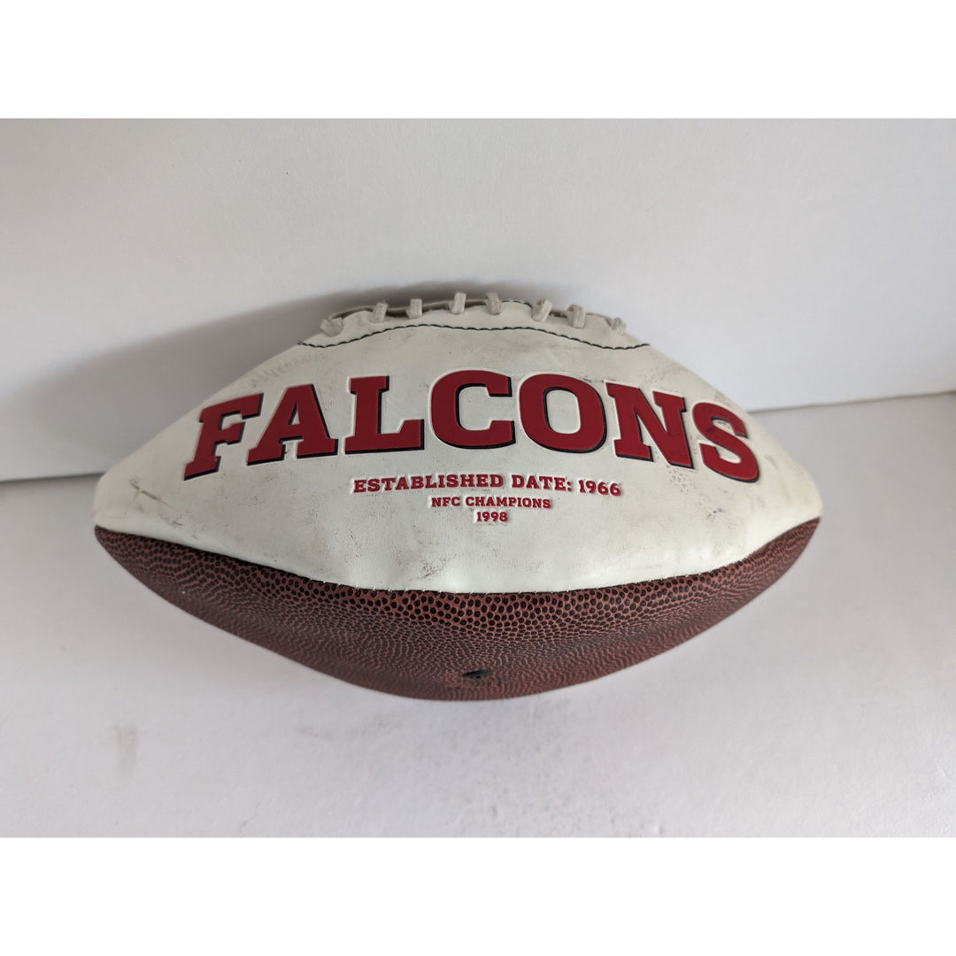 Atlanta Falcons Matt Ryan Michael Turner full size football signed