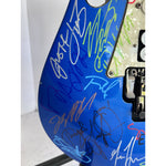 Load image into Gallery viewer, Stevie Vai Ibanez electric guitar signed by 40 all-time great guitar Legends
