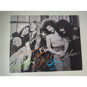 Steve Perry Neal Schon Ross Valerie Steve Smith Greg Rowley Journey 8x10 photo signed with proof