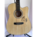 Load image into Gallery viewer, Post Malone&quot; Austin Richard  signed and sketched one of a kind full size acoustic guitar signed with proof
