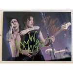 Load image into Gallery viewer, Brian Warner Marilyn Manson and Trent Reznor 5x7 photo signed with proof
