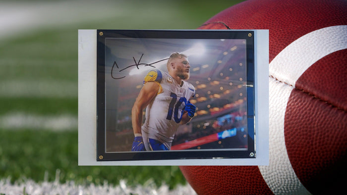 Cooper Kupp Los Angeles Rams 8x 10 photo signed with proof