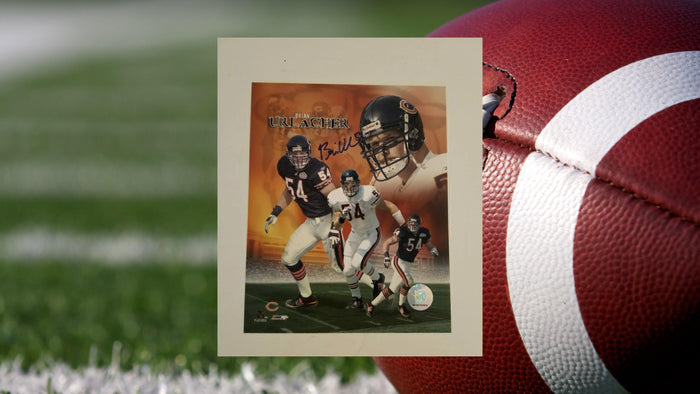 Brian Urlacher Chicago Bears 8x10 photo signed with proof