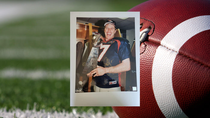 John Elway 16x20 photo signed with proof
