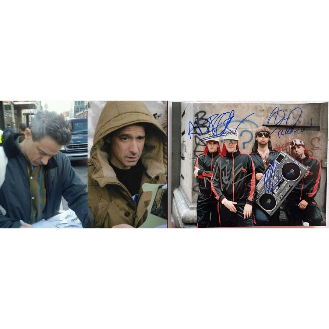 Adam Horowitz "AD-Rock" Michael "Mike D" Diamond Adam "MCA" Yauch Rick Rubin the Beastie Boys 8x10 photo signed with proof Awesome Artifacts