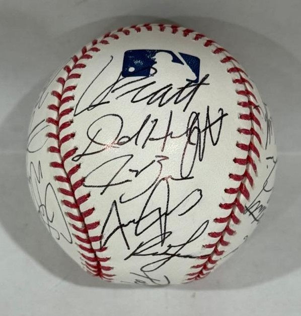 Milwaukee Brewers 2026 MLB Rawlings baseball team signed with photo proof, full provenance &CHAT GPT Authentication analysis - AA09260100 - image 2