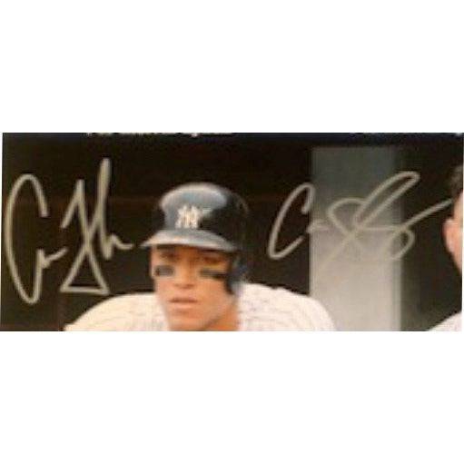 Aaron judge and Gary Sanchez New York Yankees 8 x 10 photo signed with proof