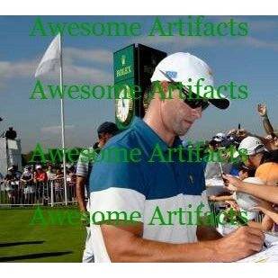 Adam Scott and Bubba Watson 8 by 10 signed