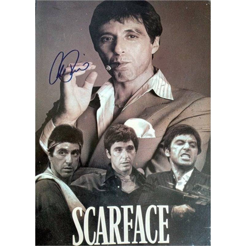 Al Pacino Scarface signed 15x11 photo with proof - Awesome Artifacts 