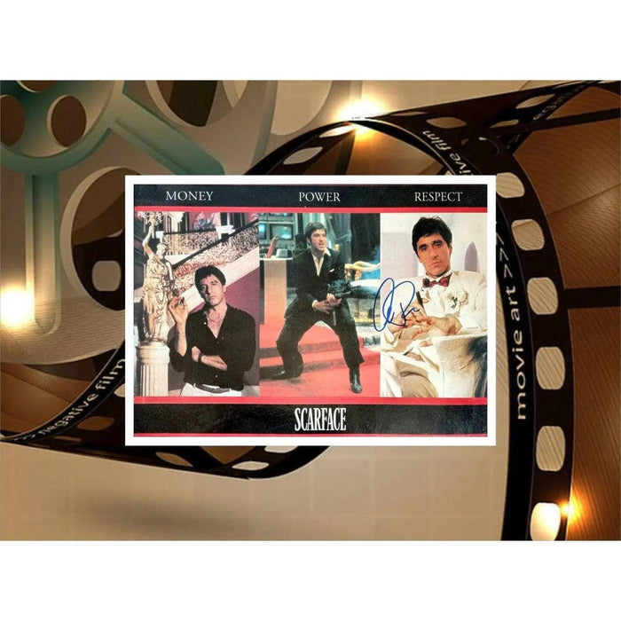 Al Pacino Tony Montana Scarface signed 15x11 photo with proof