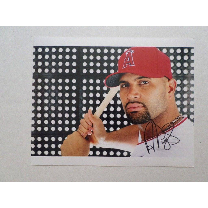 Albert Pujols Los Angeles Angels 8 x 10 signed photo - Awesome Artifacts 