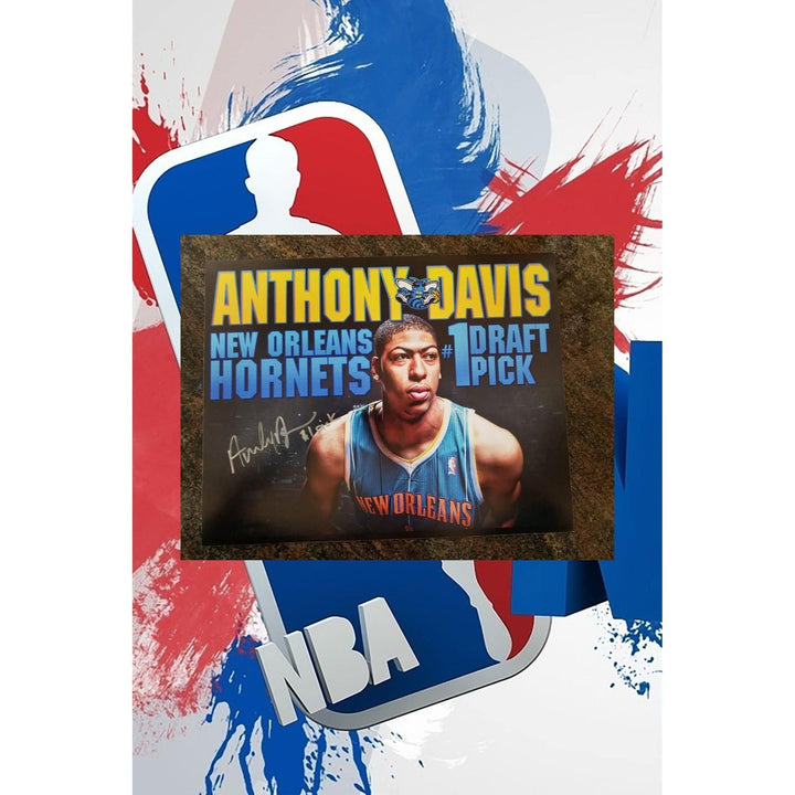 Anthony Davis 11 by 14  signed photo - Awesome Artifacts 