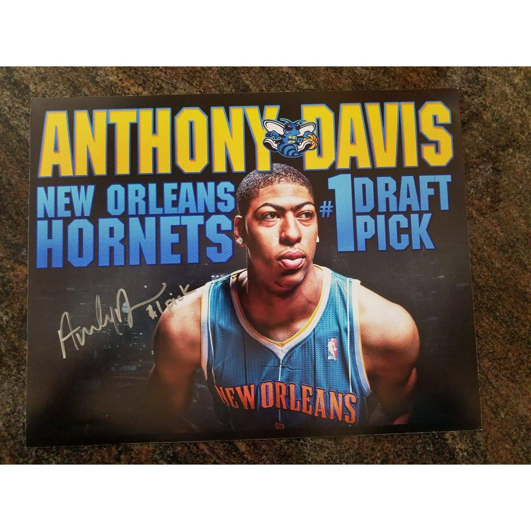 Anthony Davis 11 by 14  signed photo - Awesome Artifacts 