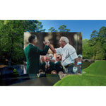 Load image into Gallery viewer, Arnold Palmer and Woody Johnson 8 by 10 sign with proof
