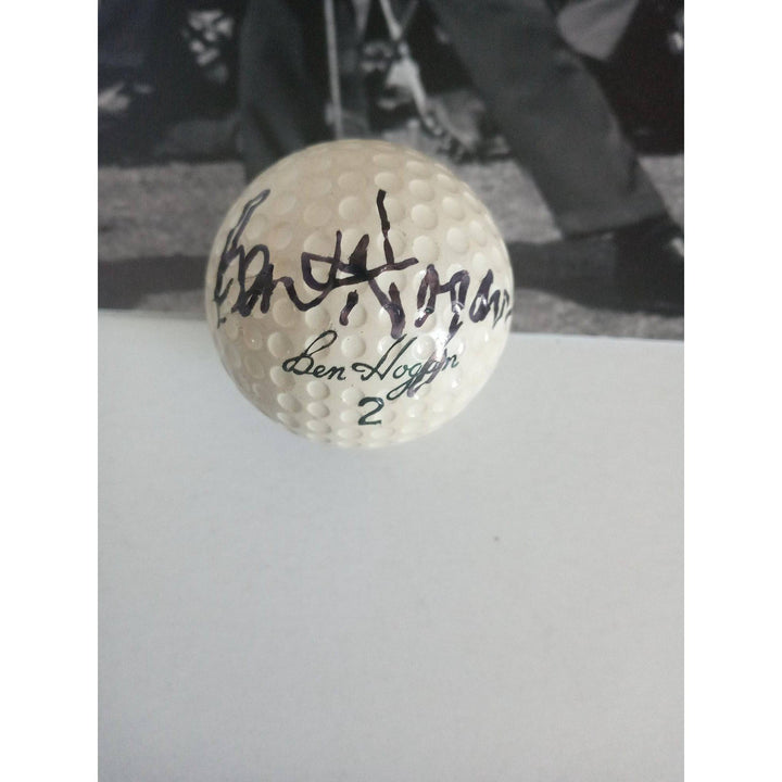 Ben Hogan and Arnold Palmer signed