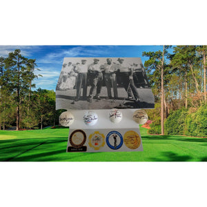 Ben Hogan Arnold Palmer Sam Snead signed golf balls with proof